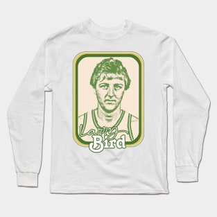 Larry Bird / Retro Basketball Fan Design Long Sleeve T-Shirt
